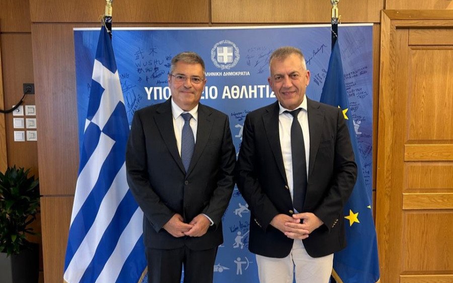 Καππάτος – Βρούτσης: Στο επίκεντρο οι αθλητικές υποδομές Κεφαλονιάς και Ιθάκης ενόψει Βεργωτείων