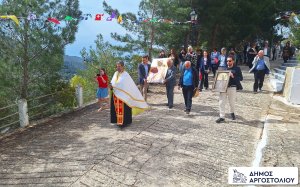 Η λιτάνευση της Εικόνας της Παναγίας Δαμασκηνής ή Θεματισσιάνας στα Κουρουκλάτα