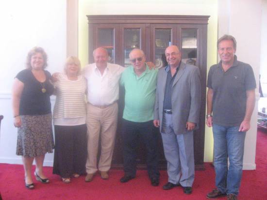 Επίσκεψη Πρέσβεων Ισραηλ και Σερβίας στο Δημαρχείο Κεφαλονιάς