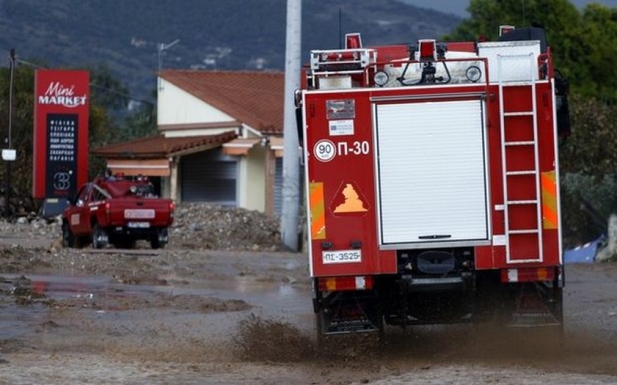 Στο έλεος της κακοκαιρίας η Κέρκυρα: Κατολισθήσεις, πλημμυρισμένα σπίτια και διακοπές ρεύματος