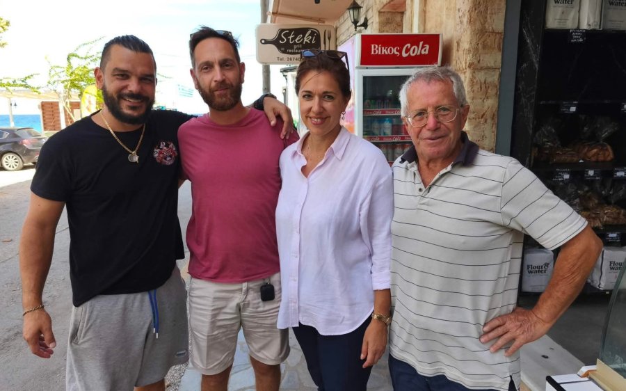 Σειρά επαφών της Αντιπεριφερειάρχη Ελένης Παπαναστασάτου σε Πόρο και Σκάλα