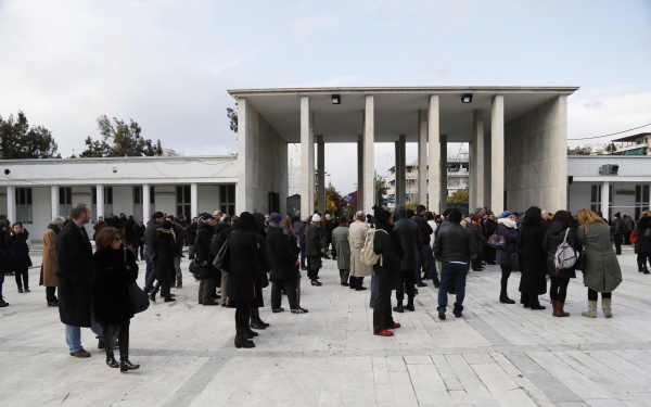 Τελευταίο αντίο στον Σπύρο Ευαγγελάτο