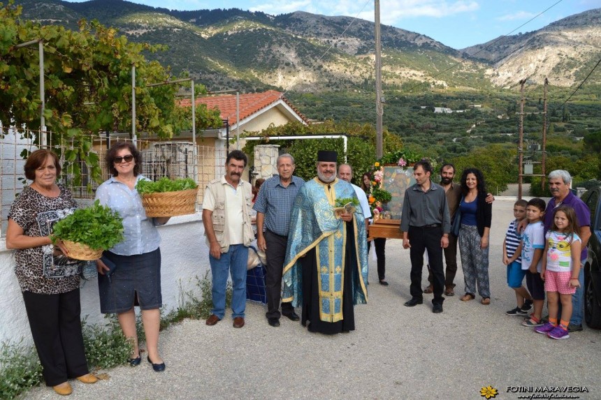 Ο εορτασμός και η λιτανεία της Παναγίας της Μυτριδιώτισσας στα Βαλσαμάτα (εικόνες)