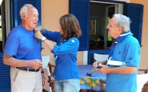 Απονομή μεταλλίου στον κ. Eriberto Scocimara