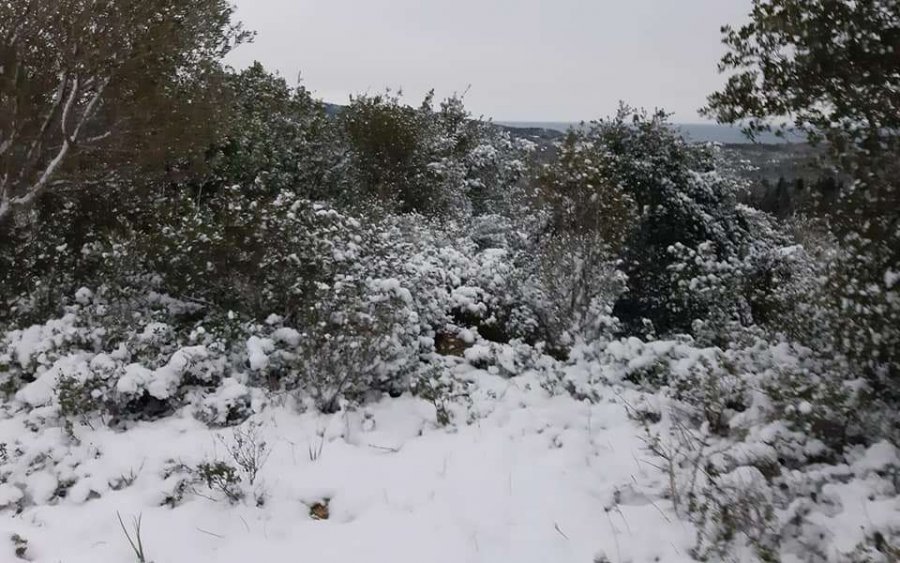 Στα “λευκά” η νότια Κέρκυρα (photos)