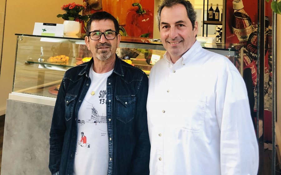 Πήγαμε BASILICO PIZZERIA για πίτσα με το κομμάτι!