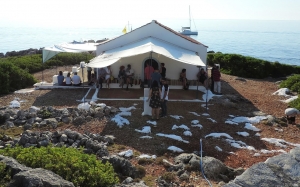 Στο ξωκλήσι του Άη Λια στο Κιόνι (εικόνες)