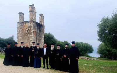 Πανηγυρική σύναξη Αρχιερέων στους Αγίους Φανέντες Σάμης