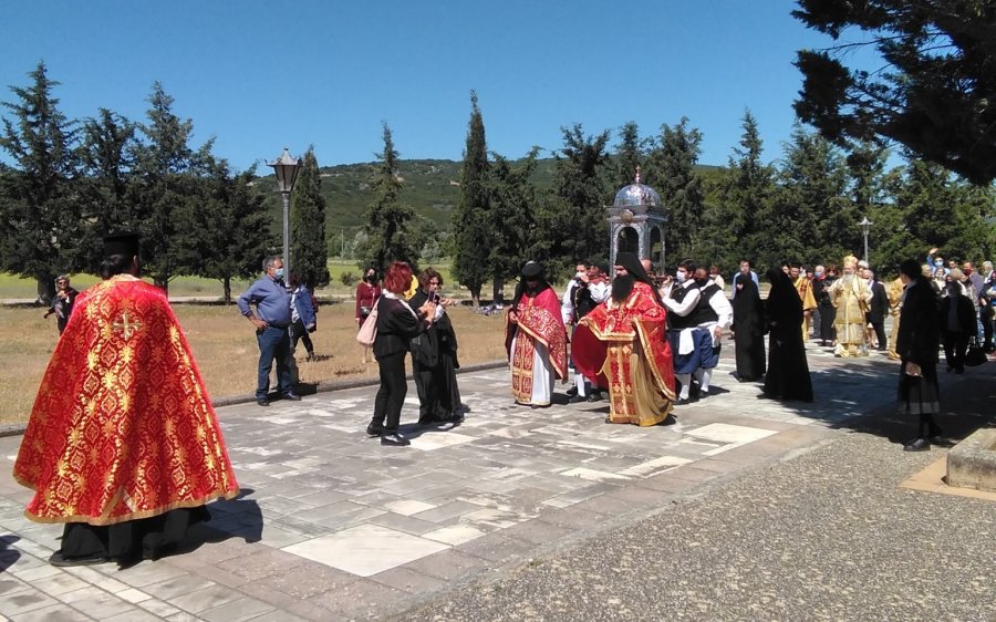 Κυριακή του Θωμά (Αντίπασχα) στον Άγιο Γεράσιμο (εικόνες)