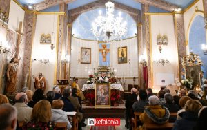 Τιμήθηκε με κατάνυξη ο Άγιος Νικόλαος από την Καθολική Κοινότητα Κεφαλονιάς