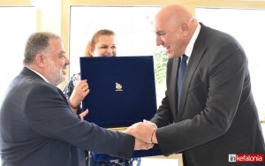 Αργοστόλι: Τιμήθηκε ο Υπουργός Άμυνας της Ιταλίας Γκουίντο Κροσέτο
