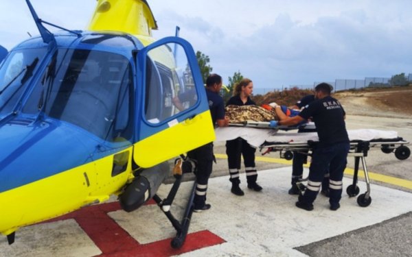 Μετά τον "θόρυβο"... επιστροφή του ελικοπτέρου στο Άκτιο