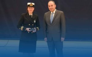 Η Νίκη Γιαννακοπούλου πρώην Διοικητής Λιμενικού Τμήματος Πόρου