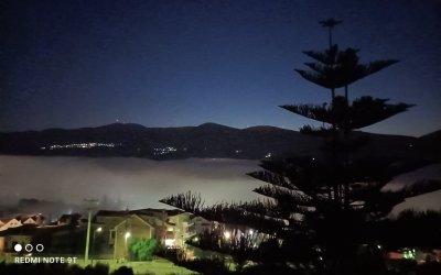 Μαγικές εικόνες από το "λευκό πέπλο" που σκέπασε τα ξημερώματα το Αργοστόλι!