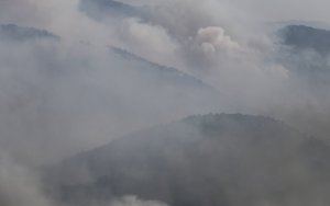 Φωτιά στον Σχίνο: 10 φορές πάνω σε σωματίδια η ατμόσφαιρα της Αθήνας