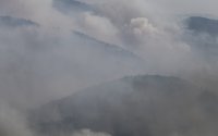 Φωτιά στον Σχίνο: 10 φορές πάνω σε σωματίδια η ατμόσφαιρα της Αθήνας