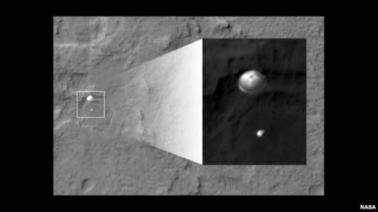 Το Curiosity προσεδαφίστηκε στον Άρη