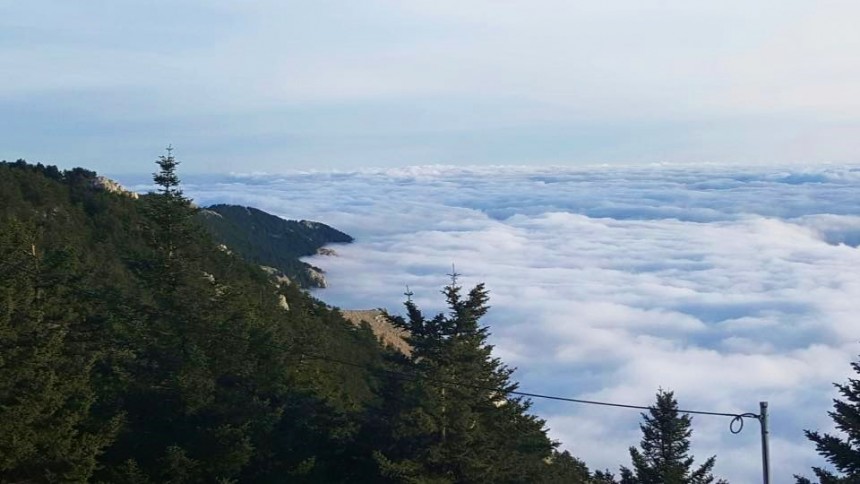 Στον Αίνο... πάνω απ&#039; τα σύννεφα