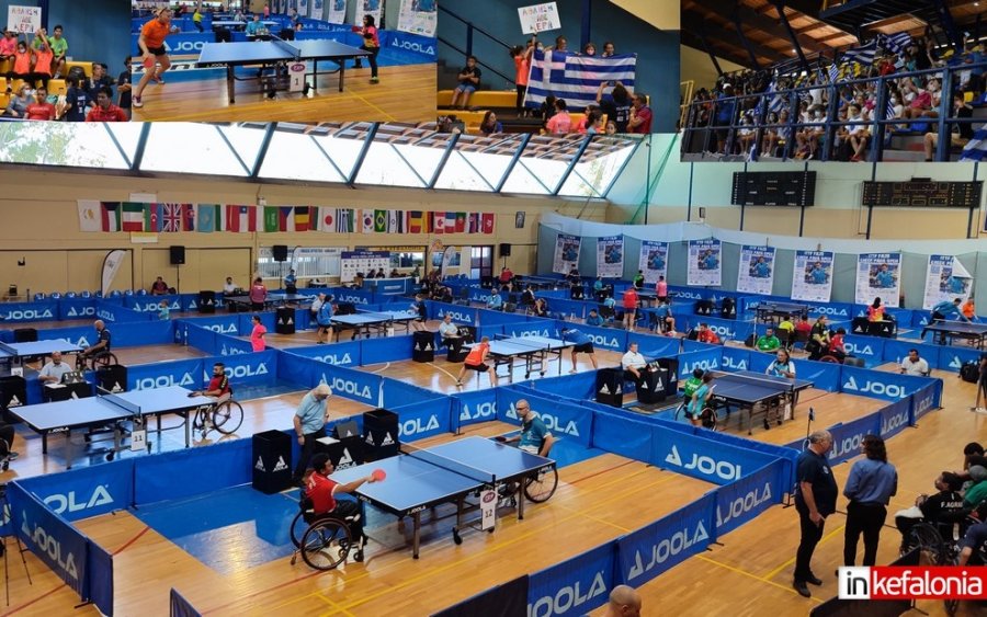 Ξεκίνησε η γιορτή του αθλητισμού και των ΑμεΑ στο Αργοστόλι! Υπέροχες εικόνες στο κλειστό «Αντώνης Τρίτσης» στο 1ο Διεθνές Τουρνουά Επιτραπέζιας Αντισφαίρισης ΑμεΑ (video)