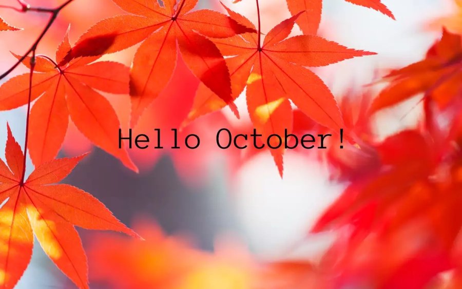 1 Οκτωβρίου: Καλό μήνα!