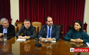 Σύσκεψη Υφ. Υποδομών και Μεταφορών Ι. Κεφαλογιάννη με φορείς από την Κεφαλονιά: "Τέθηκαν ζητήματα για την ανάπτυξη του νησιού και την αποκατάσταση των “πληγών”" (video)