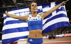 «Χρυσή» η Στεφανίδη και στο Παγκόσμιο