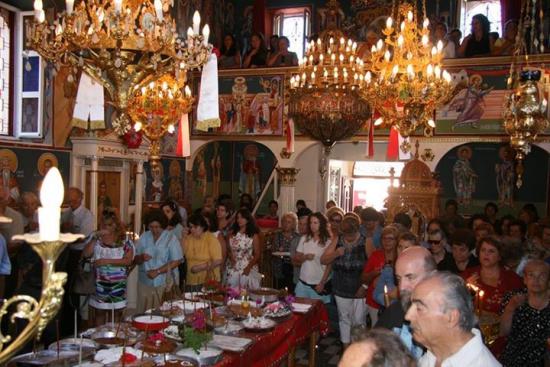 O εορτασμός του Αγίου Φανουρίου στην Ι.Μ. Παλιοχέρσου - Ερίσσου (εικόνες)