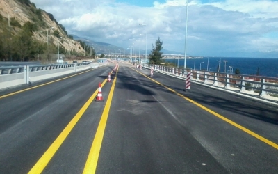 Όλα έτοιμα για τα εγκαίνια της Ολυμπίας Οδού τη Μεγάλη Τρίτη