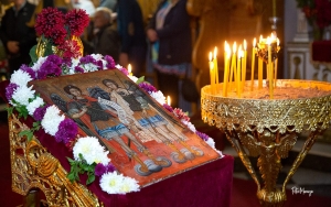 Μέγας Εσπερινός στον ιερό ναό Παμμεγίστων Ταξιαρχών στα Βαλσαμάτα (εικόνες)