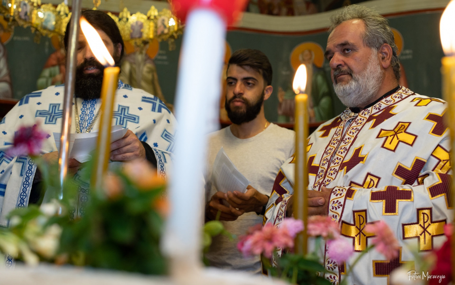 Ο εσπερινός της Οσίας Ειρήνης &quot;Χρυσοβαλάντου&quot; στα Βαλσαμάτα (εικόνες)