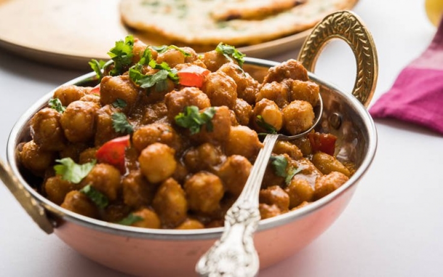 Ρεβίθια πικάντικα με ινδική σάλτσα - Ένα ιδιαίτερο πιάτο για το τραπέζι
