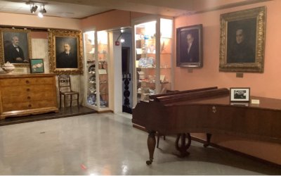 Μερική άποψη της κεντρικής αίθουσας του Μουσείου