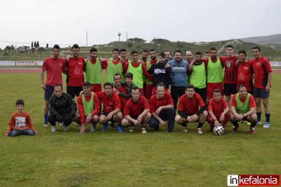 Αγώνας φιλίας και αγάπης ανάμεσα σε Παλληξουριακό και Σώματα Ασφαλείας