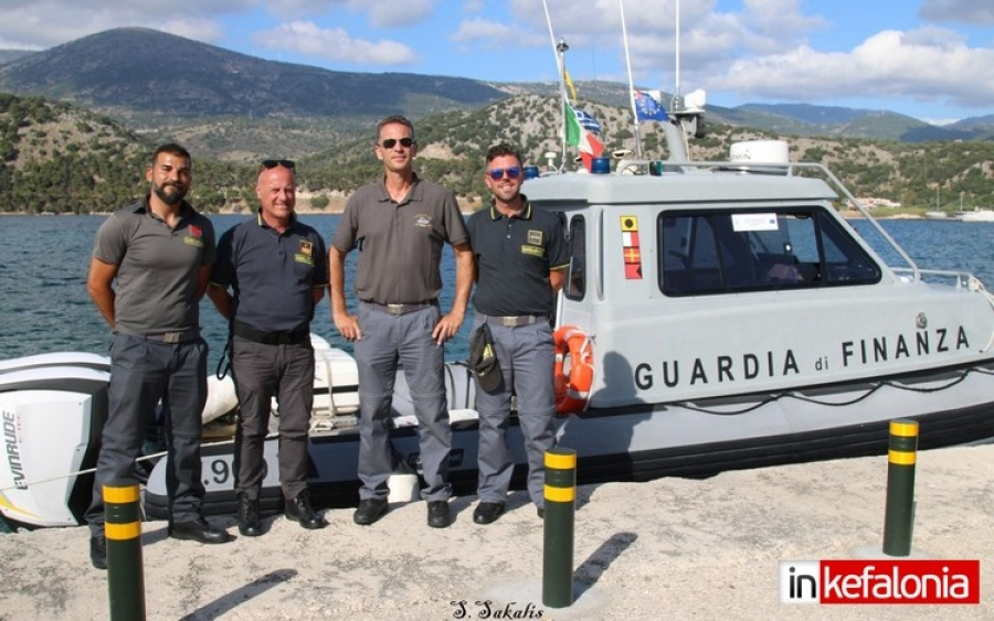Guardia di Finanza: Η εξ Ιταλίας βοήθεια στην θαλάσσια φύλαξη της Κεφαλονιάς! (εικόνες)