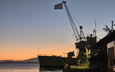 Με "Καλή αποκοπή" και μια φωτογραφία από τη Θεσσαλονίκη ο Νικόλας Φαραντούρης εύχεται για τη νέα χρονιά