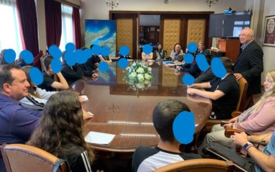 Διάλογος Κουρή με μαθητές: 1ο ΓΕΛ και ΕΝΕΕΓΥΛ Κεφαλονιάς γνώρισαν τη λειτουργία της Περιφέρειας