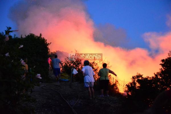 Ευχαριστίες προς την ΕΟΔ Λειβαθούς, τους εθελοντές και την Πυροσβεστική για την κατάσβεση της φωτιάς στο Κανάλι