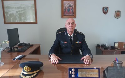 Ευχαριστήρια επιστολή του Διοικητή της Πυροσβεστικής Χρήστου Σπυρίδη