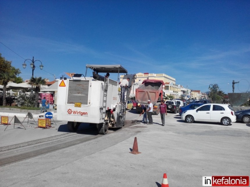 Επιτέλους! Γίνονται έργα στην Παλική