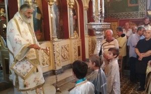 Ο Μητροπολίτης Λέρου στον Αγιο Νικόλαο Μηνιατών στο Ληξούρι (εικόνες + video)