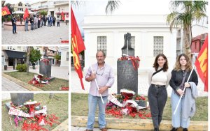 Αργοστόλι: ΚΚΕ, ΚΝΕ και Εργατικό Κέντρο τίμησαν με καταθέσεις στεφάνων την επέτειο του Πολυτεχνείου (Ανανεωμένο/εικόνες)