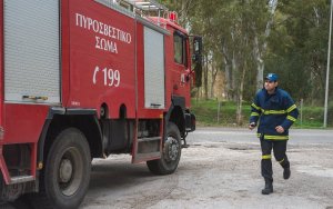 ΚΚΕ: Περιοδεία στην Πυροσβεστική Υπηρεσία Αργοστολίου