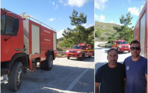 "Δυναμικό" παρών από την Πολιτική Προστασία του Δήμου Αργοστολίου σε μία πολύ επικίνδυνη ημέρα! (εικόνα)