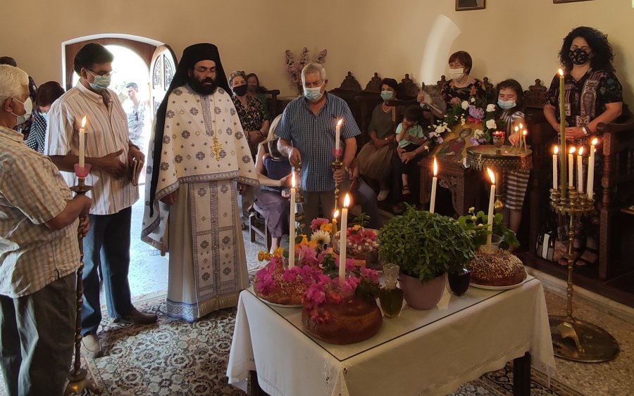 Λαμπρός εορτασμός του Αγίου Παντελεήμονα στον ομώνυμο Ναό των Τζαμαρελάτων