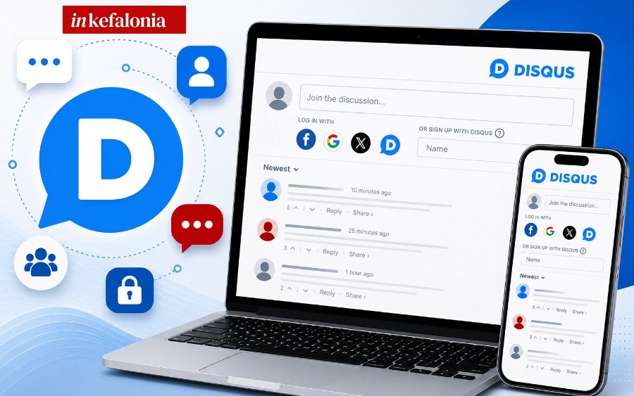 Το inKefalonia ενσωματώνει την μεγαλύτερη πλατφόρμα σχολιασμού Disqus