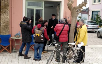 Ληξούρι: Ξεκίνησαν και συνεχίζονται τα γυρίσματα της εκπομπής &quot;Κυριακή στο χωριό ξανά&quot; της ΕΡΤ-3 (εικόνες)