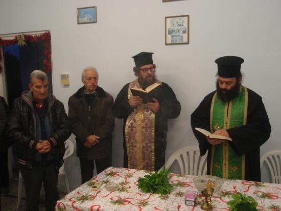 Ο αγιασμός του νεοϊδρυθέντος Συλλόγου «Η Πεσσαδιάνα» (εικόνες)