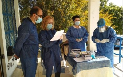 Δράση με διενέργεια δωρεάν Rapid Test, παραρτήματος Ρομά Κέντρου Κοινότητας Δήμου Αργοστολίου