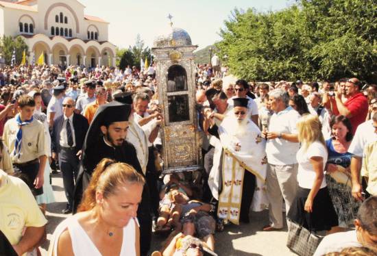 Η Κεφαλονιά γιορτάζει τον πολιούχο της- Η λιτανεία του Αγίου Γερασίμου 
