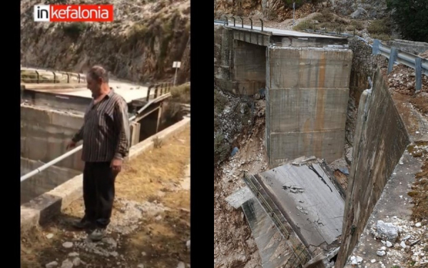 Ο Σαράντης περιγράφει την ιστορία της γέφυρας του "Χειμωνικού" (video)